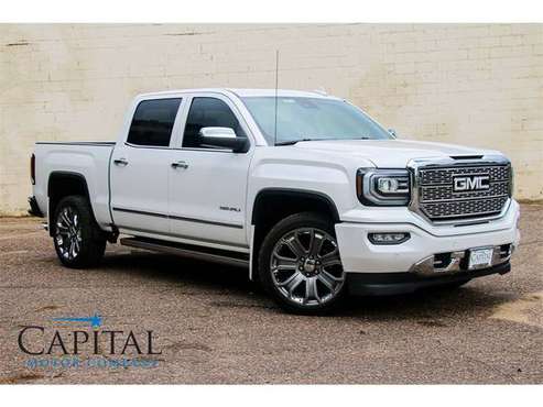 2018 GMC Sierra Denali 1500 Crew Cab w/Only 27k Miles! for sale in Eau Claire, WI