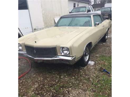 1971 Chevrolet Monte Carlo for sale in Cadillac, MI