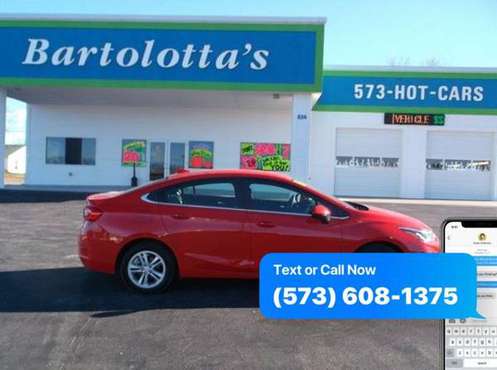 2016 Chevrolet Chevy Cruze LT Auto - CALL/TEXT for sale in Sullivan, MO