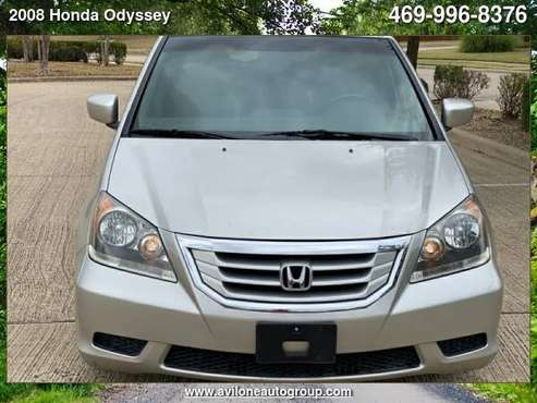 2008 Honda Odyssey 5dr EX-L with 3rd row tethers w/middle seat lower for sale in Dallas, TX