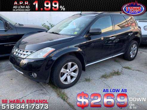 2007 Nissan Murano SL **Guaranteed Credit Approval** for sale in Inwood, NY