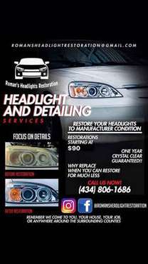 Professional Headlight Restorer for sale in Charlottesville, VA