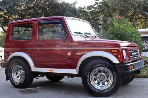 1988 SUZUKI SAMURAI We Buy Wranglers! - - by dealer for sale in League City, OK