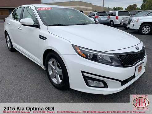 2015 KIA OPTIMA GDI! TOUCH SCREEN! BACK UP CAM! DUAL SUNROOF! APPLY! for sale in Syracuse, NY