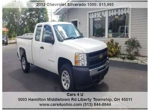 2012 Chevy Silverado Ext Cab 1500 with 81k Miles - Price Reduced for sale in Hamilton, OH