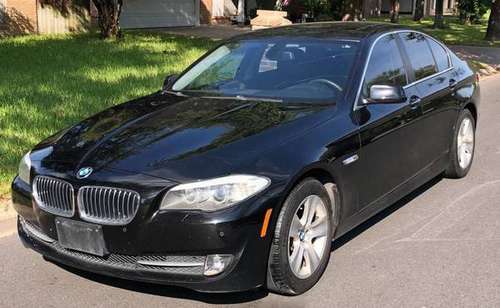 2012 Black BMW 528i Sedan! Clean Texas Title and CARFAX! for sale in McAllen, TX