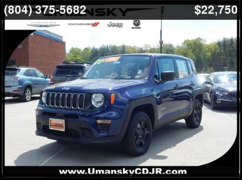 2020 Jeep RenegadeCa Sport Umansky Precision Pricing Call for for sale in Charlotesville, VA