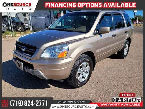 2003 Honda Pilot EX PRICED TO SELL! - - by dealer for sale in Colorado Springs, CO