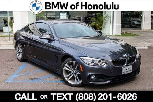 4 Series 2014 BMW 4 Series 428i PREM PKG TECH PKG POWER SEATS for sale in Honolulu, HI