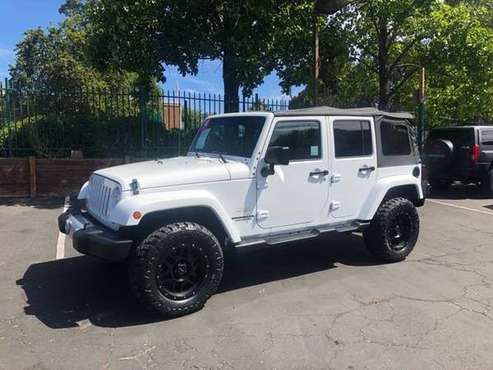 2013 Jeep Wrangler Unlimited Sahara*4X4*Lifted*Tow Package*Financing* for sale in Fair Oaks, CA