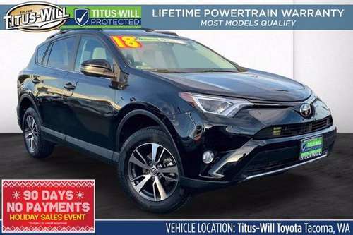 2018 Toyota RAV4 AWD All Wheel Drive RAV 4 XLE SUV - cars & trucks -... for sale in Tacoma, WA