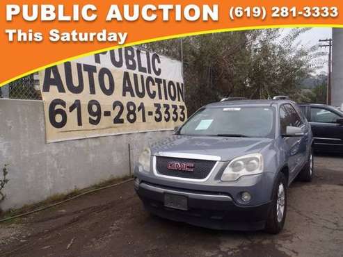 2008 GMC Acadia Public Auction Opening Bid - - by for sale in Mission Valley, CA