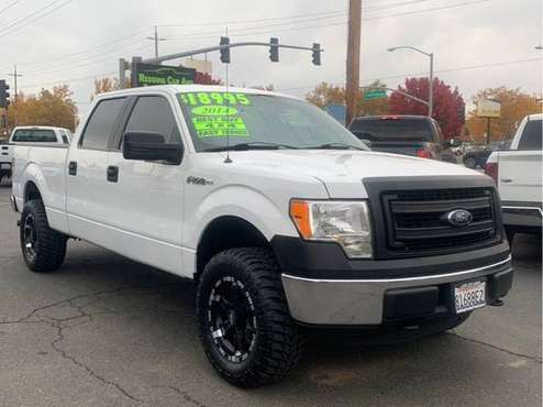 **2014 Ford F150 SuperCrew Cab XL 4X4** - cars & trucks - by dealer... for sale in Redding, CA