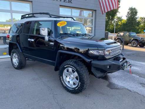 2010 Toyota FJ Cruiser 4WD 41K Miles Metal Bumper with Winch Clean for sale in Englewood, CO