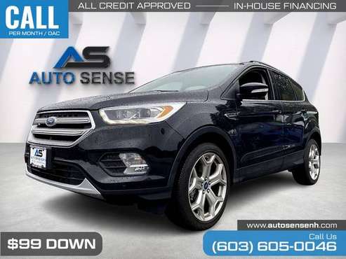 2019 Ford Escape Titanium - - by dealer - vehicle for sale in Chichester, VT