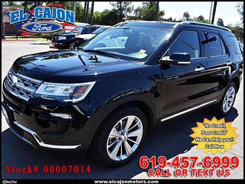 2018 Ford Explorer SUV--EZ FINANCING-LOW DOWN! EL CAJON FORD for sale in Santee, CA