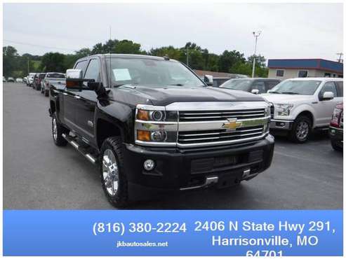 2015 Chevrolet Silverado 2500HD 4WD Crew Cab High Country Open 9-7 for sale in Lees Summit, MO