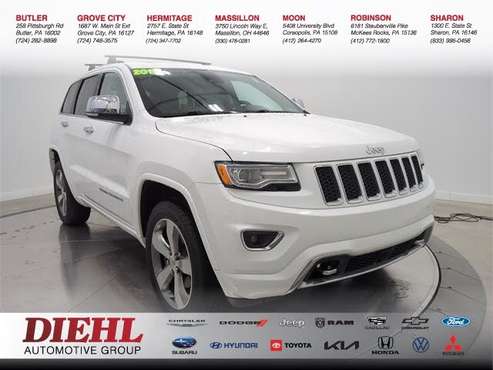 2015 Jeep Grand Cherokee Overland 4WD for sale in Mc Kees Rocks, PA