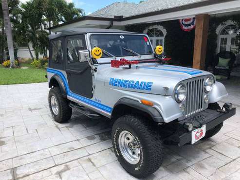 1986 Jeep CJ7 Renegade for sale in Melbourne , FL