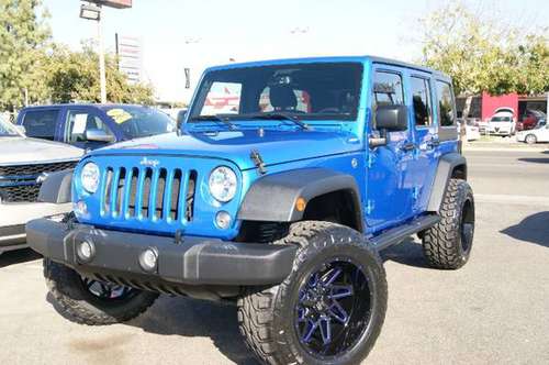 2016 Jeep Wrangler Unlimited Sport 4X4 Low Miles Easy Financing! for sale in Fresno, CA