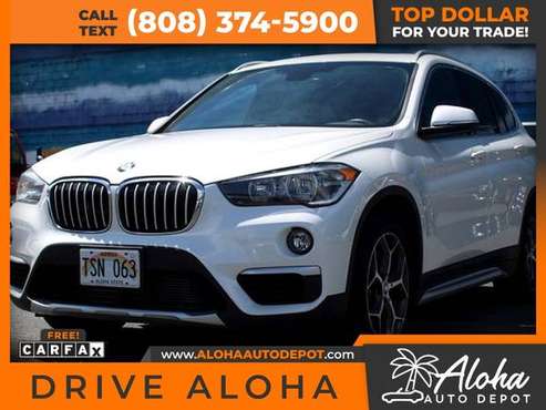 2018 BMW X1 X 1 X-1 sDrive28i sDrive 28 i sDrive-28-i Sport Utility for sale in Honolulu, HI