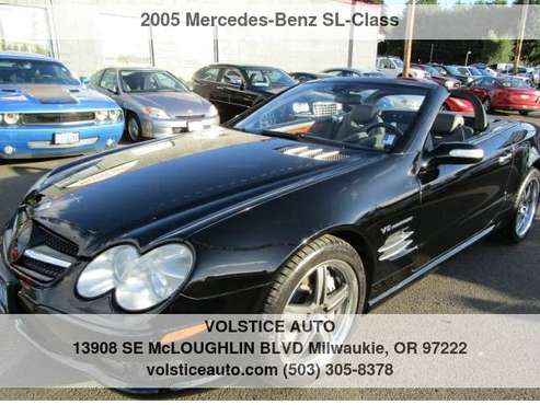 2005 Mercedes-Benz SL-Class 2dr Roadster 5 5L AMG BLK ON BLK 81K for sale in Milwaukie, OR