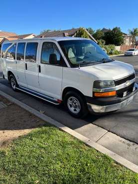 2003 Chevy express 12 passenger 150, 000 miles clean title - cars & for sale in Riverside, CA