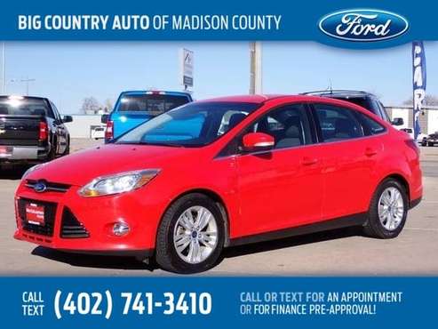 2012 Ford Focus 4dr Sdn SEL - - by dealer for sale in Madison, IA