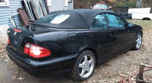 Must sell 2001 Mercedes CLK430 convertible 40,500 miles for sale in Ellington, CT