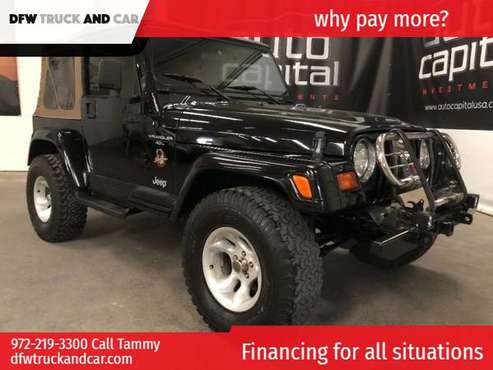 1999 Jeep Wrangler 2dr Sahara for sale in Fort Worth, TX