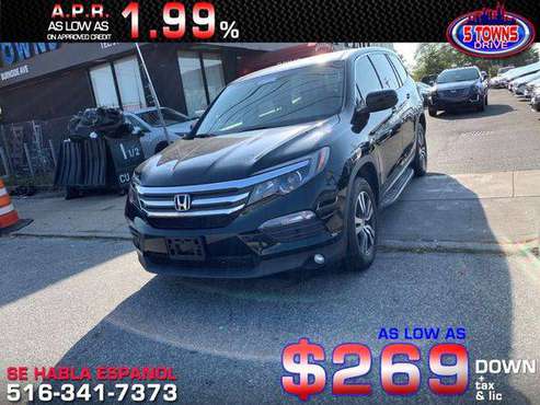 2016 Honda Pilot EX **Guaranteed Credit Approval** for sale in Inwood, NY