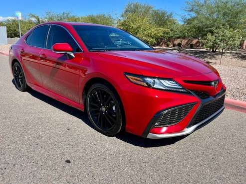 2021 Toyota Camry XSE loaded leather low miles showroom condition for sale in Phoenix, AZ