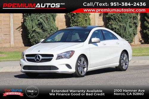 2018 Mercedes-Benz CLA 250 Coupe - PANORAMIC ROOF LOW MILES! CLEAN... for sale in Norco, CA