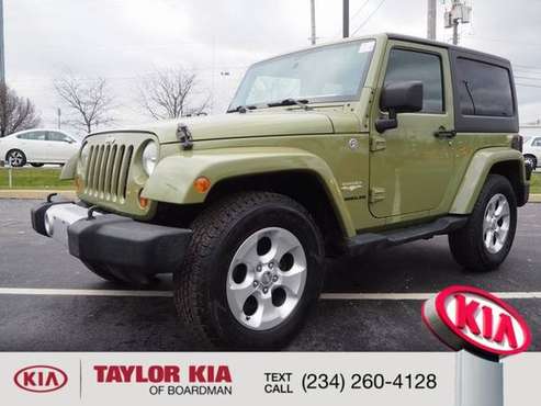 2013 Jeep Wrangler Sahara - - by dealer - vehicle for sale in Youngstown, OH