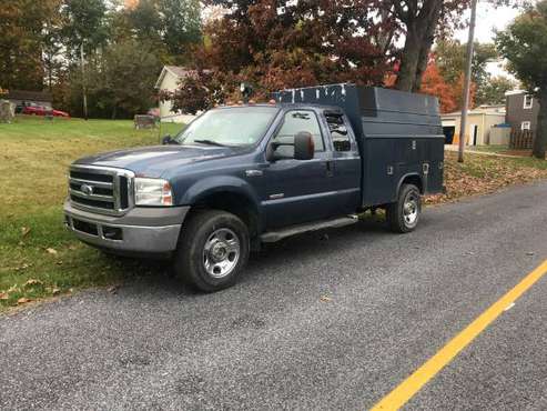 2007 F350 Ext Cab Diesel 4x4 Tool Truck REDUCED - cars & trucks - by... for sale in Somerset, PA. 15501, PA