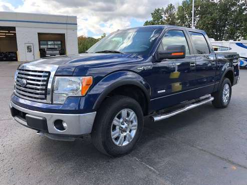 Clean Carfax! 2012 Ford F-150! 4x4! Crew Cab! One Owner! for sale in Ortonville, OH