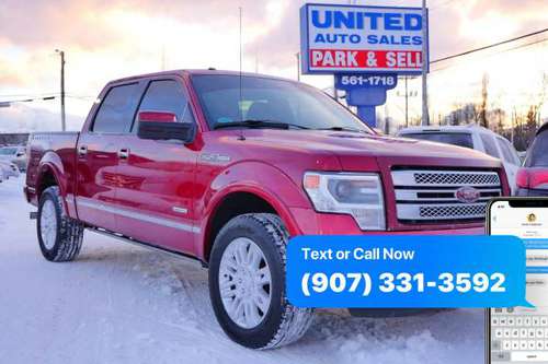 2013 Ford F-150 F150 F 150 Platinum 4x4 4dr SuperCrew Styleside 5 5 for sale in Anchorage, AK