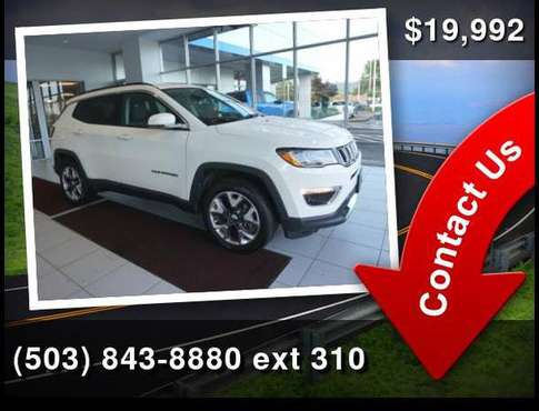 2019 Jeep Compass Limited **We Offer Financing To Anyone the Law... for sale in Milwaukie, OR