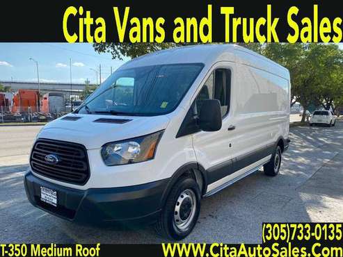 2016 Ford Transit Cargo 350 3dr LWB Medium Roof Cargo Van w/Sliding for sale in Medley, FL