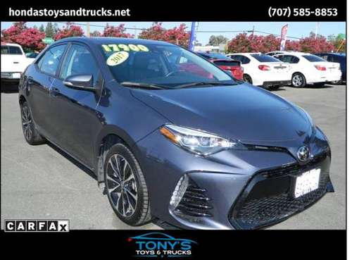 2017 Toyota Corolla XSE 4dr Sedan MORE VEHICLES TO CHOOSE FROM for sale in Santa Rosa, CA