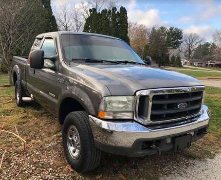DIESEL ★ 2OO4 FORD F25O SUPERDUTY XLT 4 X 4 - cars & trucks - by... for sale in Peotone, IN