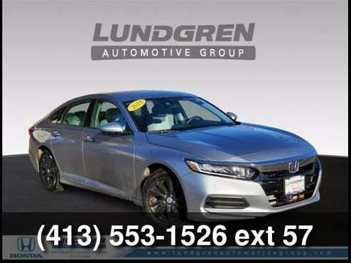 2018 Honda Accord Sedan LX 1 5T - - by dealer for sale in Greenfield, MA