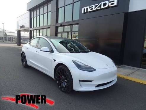 2022 Tesla Model 3 AWD All Wheel Drive Electric Performance Sedan for sale in Salem, OR