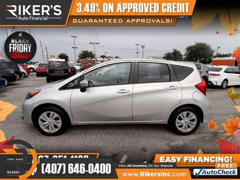 $139/mo - 2017 Nissan Versa Note SV - 100 Approved! - cars & trucks... for sale in Kissimmee, FL