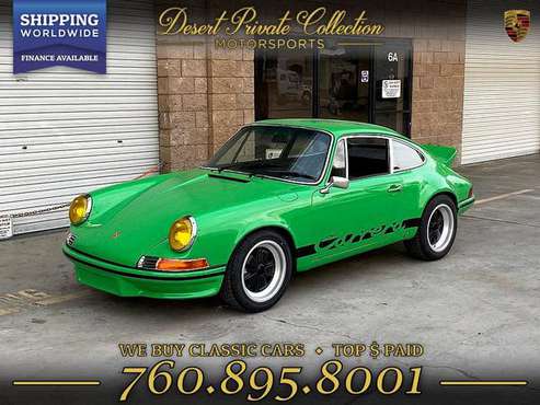 1970 Porsche 911 out law Carrera RS Tribute Coupe with a GREAT COLOR... for sale in Palm Desert, MD