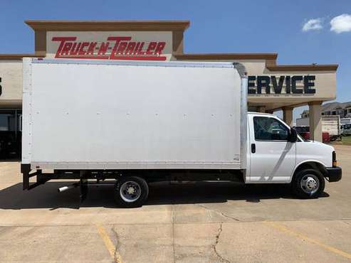 2016 Chevrolet 3500 15' Cargo Box, Gas, Auto, 44K Miles, Excellent Co for sale in Oklahoma City, OK