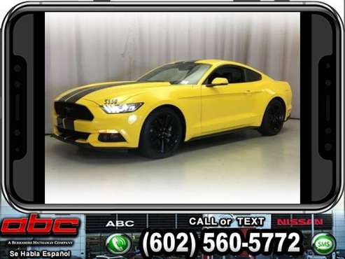 ✅ 2015 Ford Mustang Ecoboost Premium for sale in Phoenix, AZ