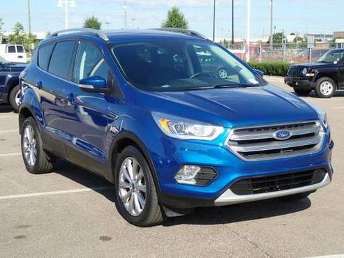 2017 Ford Escape SUV Titanium (Lightning Blue Metallic) for sale in Sterling Heights, MI