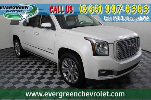 2017 GMC Yukon XL White GO FOR A TEST DRIVE! for sale in Issaquah, WA