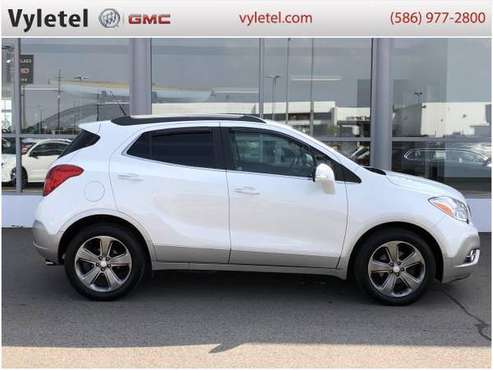 2014 Buick Encore SUV FWD 4dr Convenience - Buick White Pearl for sale in Sterling Heights, MI